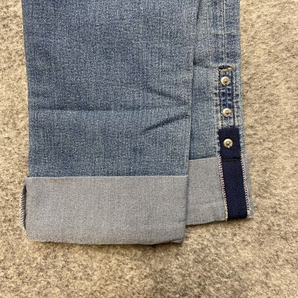 Guess Low Rise Jegging Maxine Fit Cropped Jeans Women's Size 27 Blue Denim - Picture 13 of 14